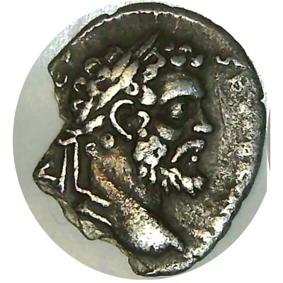 Denarius - Septimius Severus ARAB ADIAB COS II P P; Victory front
