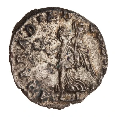 Denarius - Septimius Severus ARAB ADIAB COS II P P; Victory back