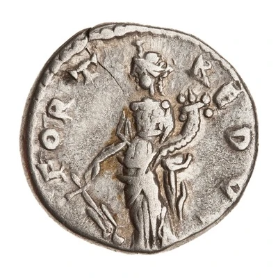 Denarius - Septimius Severus FORT REDVC; Fortuna back