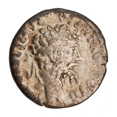 Denarius - Septimius Severus FORTVN REDV; Fortuna and Hilaritas front