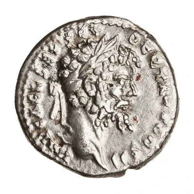 Denarius - Septimius Severus FORTVN REDVC; Fortuna and Hilaritas front