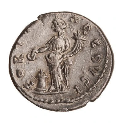 Denarius - Septimius Severus FORTVNA REDVCI; Fortuna and Pietas back