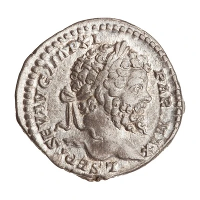Denarius - Septimius Severus FORTVNAE AVGG; Fortuna front