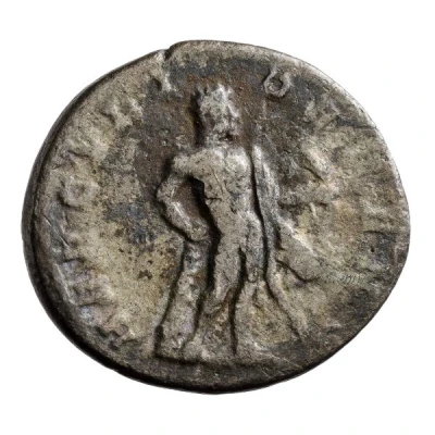 Denarius - Septimius Severus HERCVLI DEFENS; Hercules back