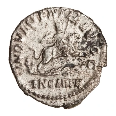 Denarius - Septimius Severus INDVLGENTIA AVGG IN CARTH; Dea Caelestis back