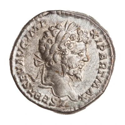 Denarius - Septimius Severus IOVI PROPVGNATORI; Jupiter front