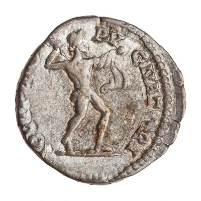 Denarius - Septimius Severus IOVI PROPVGNATORI; Jupiter back
