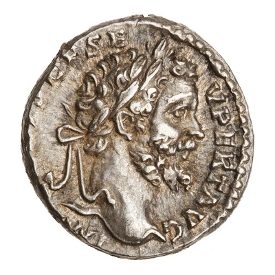 Denarius - Septimius Severus LEG XIIII GEM M V TR P COS front