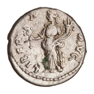 Denarius - Septimius Severus LIBERA AVG; Liberalitas back