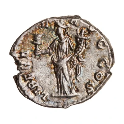 Denarius - Septimius Severus LIBERAL AVG COS; Liberalitas back