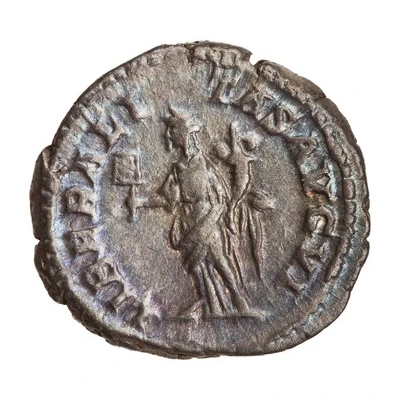 Denarius - Septimius Severus LIBERALITAS AVGG VI; Liberalitas back