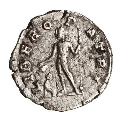 Denarius - Septimius Severus LIBERO PATRI; Bacchus and Liber back