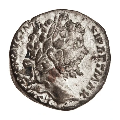 Denarius - Septimius Severus MARTI VICTORI; Mars front