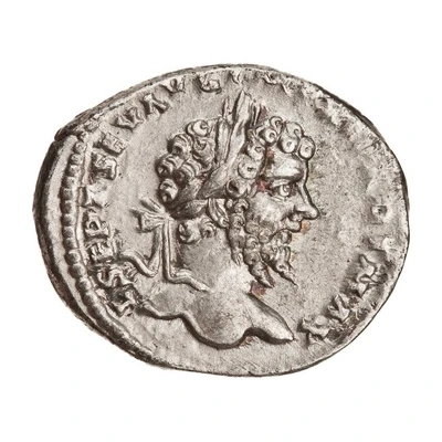 Denarius - Septimius Severus MARTI VICTORI; Mars front