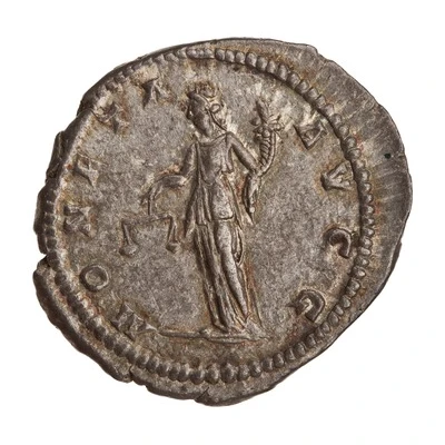 Denarius - Septimius Severus MONETA AVGG; Moneta back