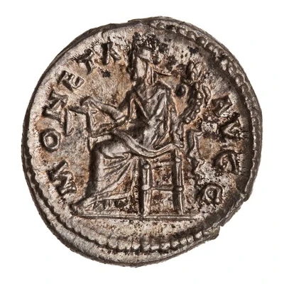 Denarius - Septimius Severus MONETA AVGG; Moneta back