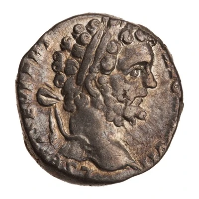 Denarius - Septimius Severus P M TR P III COS II P P; Fortuna front