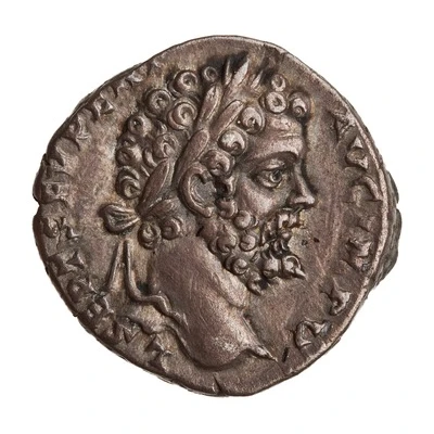 Denarius - Septimius Severus P M TR P III COS II P P; Mars front