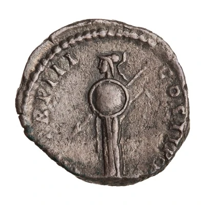 Denarius - Septimius Severus P M TR P III COS II P P; Minerva back