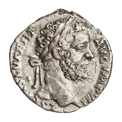 Denarius - Septimius Severus P M TR P III COS II P P; Minerva front