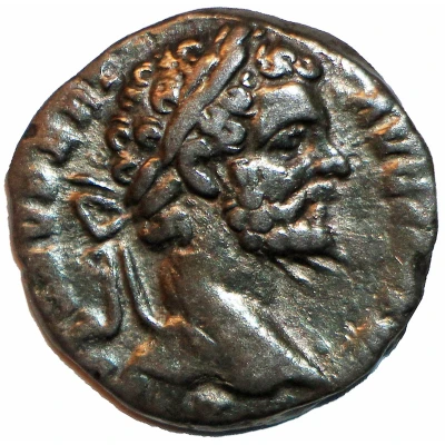 Denarius - Septimius Severus P M TR P IIII COS II P P; Fortuna front