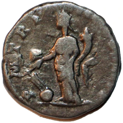 Denarius - Septimius Severus P M TR P IIII COS II P P; Fortuna back