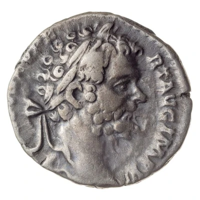Denarius - Septimius Severus P M TR P IIII COS II P P; Minerva front