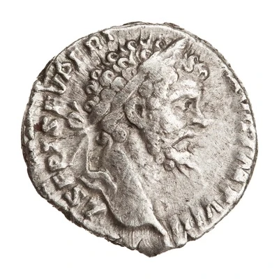 Denarius - Septimius Severus P M TR P IIII COS II P P; Minerva front