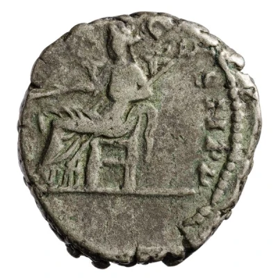 Denarius - Septimius Severus P M TR P IIII COS II P P; Pax back
