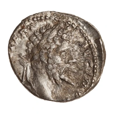 Denarius - Septimius Severus P M TR P VI COS II P P; Sol front