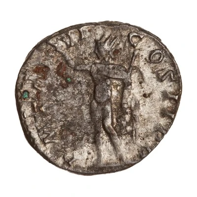 Denarius - Septimius Severus P M TR P VI COS II P P; Sol back