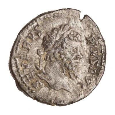 Denarius - Septimius Severus P M TR P XIII COS III P P; Annona front