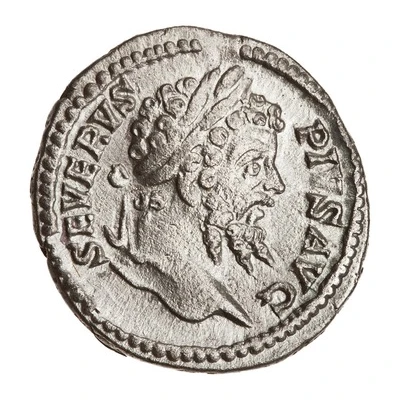 Denarius - Septimius Severus P M TR P XIIII COS III P P; Annona front