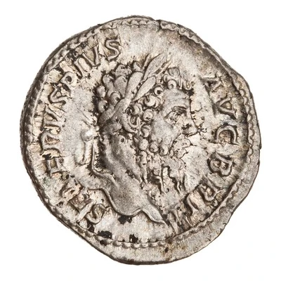 Denarius - Septimius Severus P M TR P XIX COS III P P; Jupiter front
