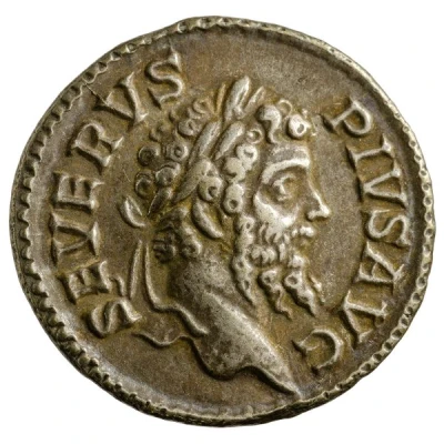 Denarius - Septimius Severus P M TR P XVII COS III P P front
