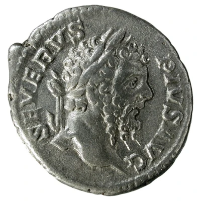 Denarius - Septimius Severus P M TR P XVII COS III P P front