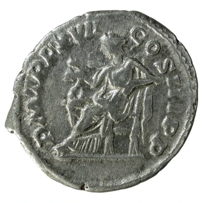 Denarius - Septimius Severus P M TR P XVII COS III P P back