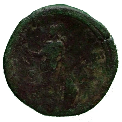 Denarius - Septimius Severus PACI AVGVSTI; Pax back