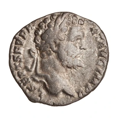 Denarius - Septimius Severus PART ARAB PART ADIAB COS II P P front