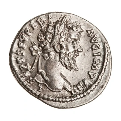 Denarius - Septimius Severus PM TR P V COS II P P; Fortuna front