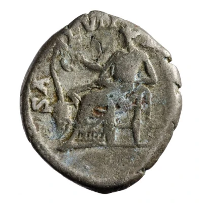 Denarius - Septimius Severus SALVTI AVG; Salus back