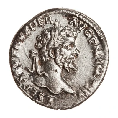 Denarius - Septimius Severus SALVTI AVGG; Salus front