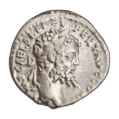 Denarius - Septimius Severus VICT AVG; Victory front