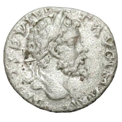 Denarius - Septimius Severus VICTOR AVG; Victory front