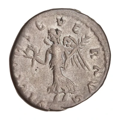 Denarius - Septimius Severus VICTOR SEVER AVG; Victory back