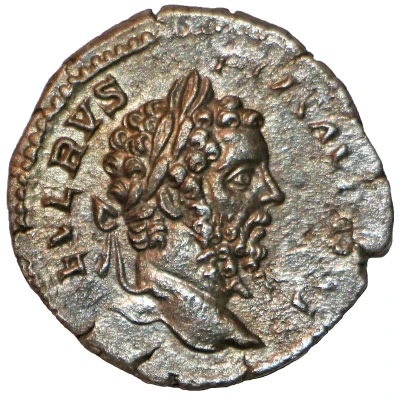 Denarius - Septimius Severus VICTORIAE BRIT; Victory front