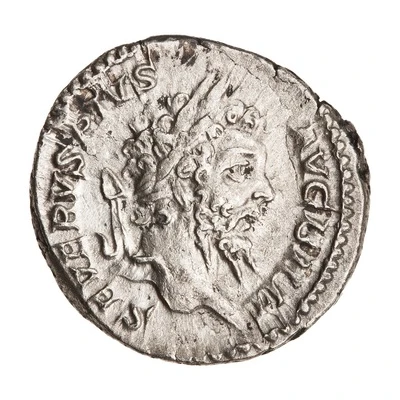Denarius - Septimius Severus VICTORIAE BRIT; Victory front