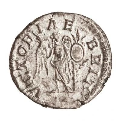 Denarius - Septimius Severus VICTORIAE BRIT; Victory back