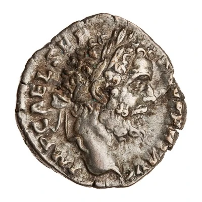 Denarius - Septimius Severus VIRT AVG TR P COS; Virtus front