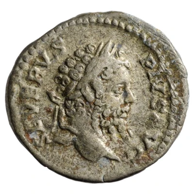Denarius - Septimius Severus VIRTVS AVGVSTOR; Roma and Victory front